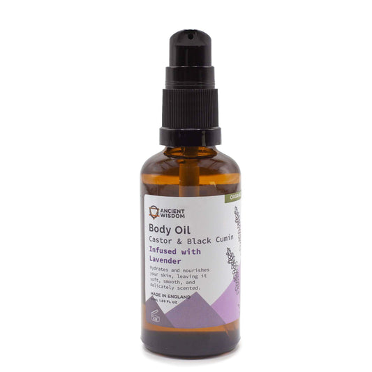 Organic Body Oil 50ml – Lavender