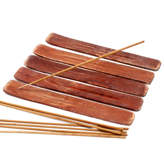 Plain Mango Wood Incense Holder