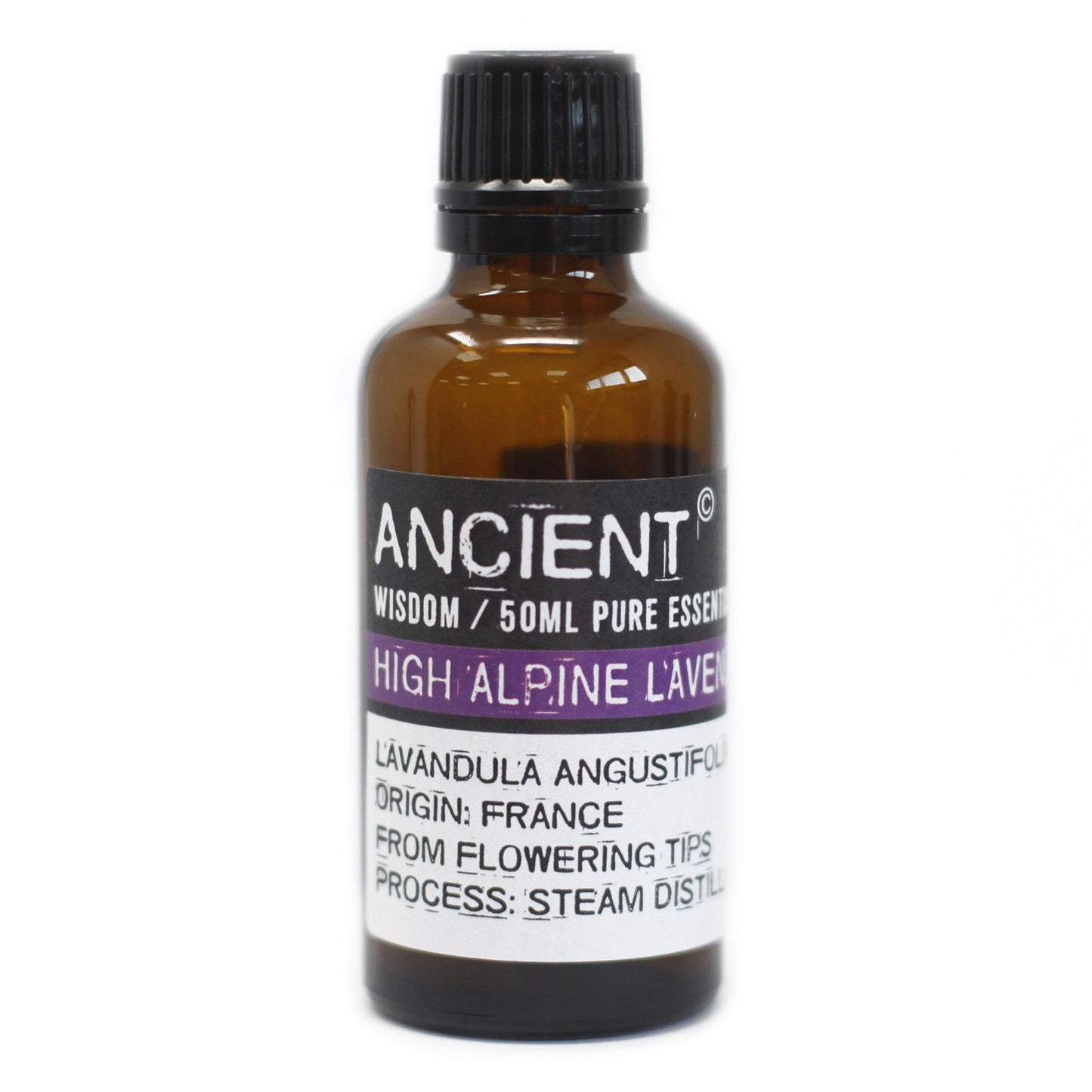 High Alpine Lavender Essential Oil 50ml – Lavandula Angustifolia | Steam Distilled France