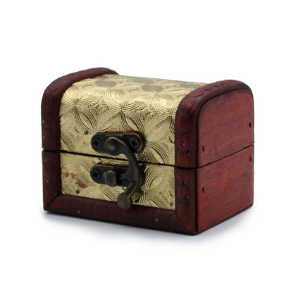 Gold Mini Colonial Vintage Trinket Box