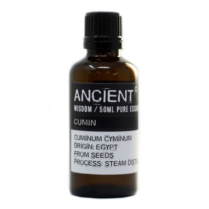50ml Cumin Seed Essential Oil – Cuminum Cyminum | Steam Distilled Egypt