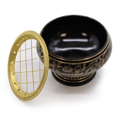 Brass Charcoal Incense Burner
