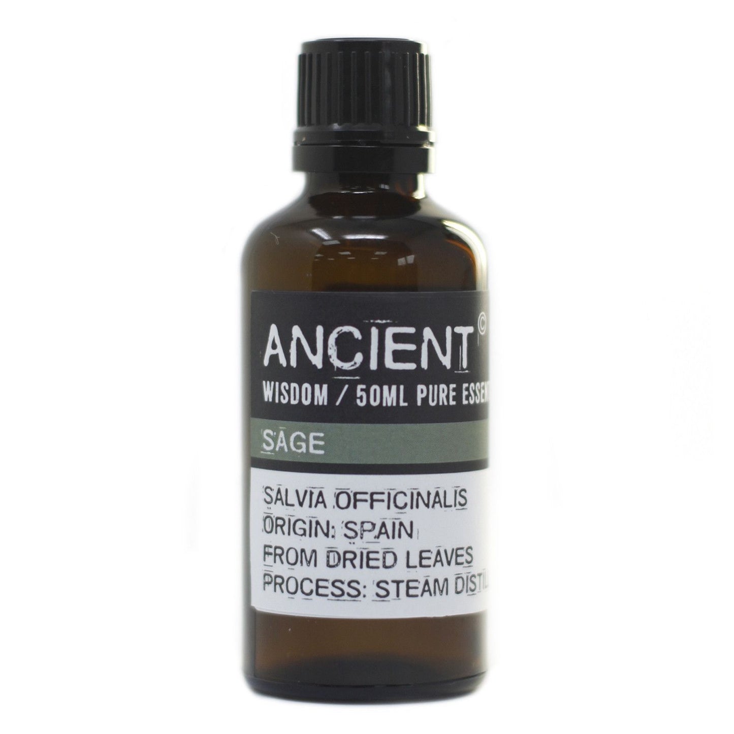 Sage Essential Oil 50ml – Salvia Officinalis | Steam Distilled Spain