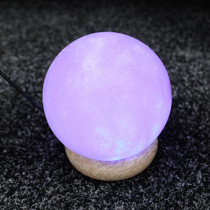 USB Himalayan Salt Lamp – Ball | 8cm | Random Colour Selection
