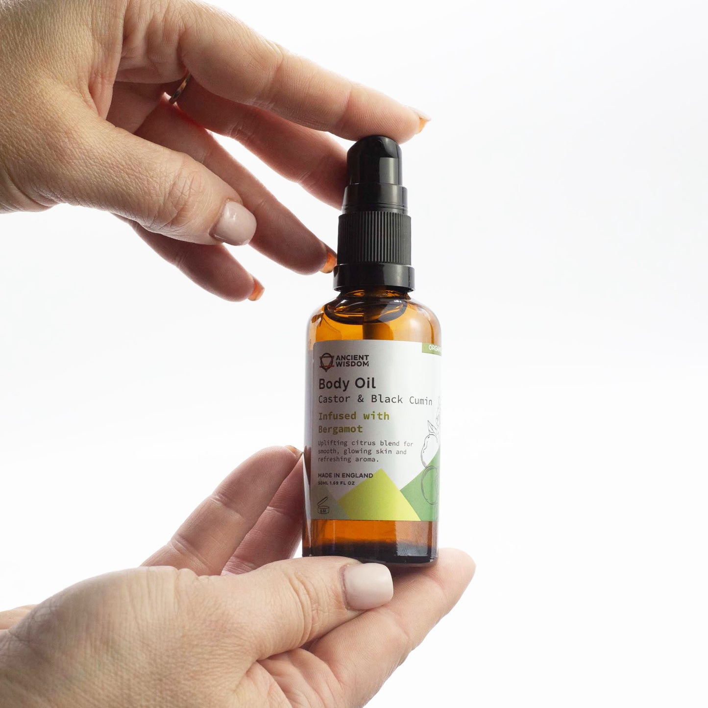 Organic Body Oil 50ml – Bergamot
