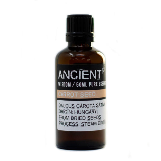 50ml Carrot Seed Essential Oil – Daucus Carota Sativa | Steam Distilled Hungary