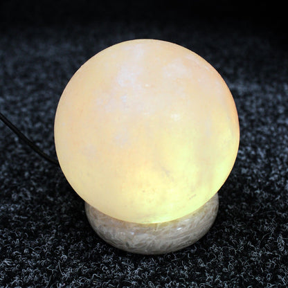 USB Himalayan Salt Lamp – Ball | 8cm | Random Colour Selection