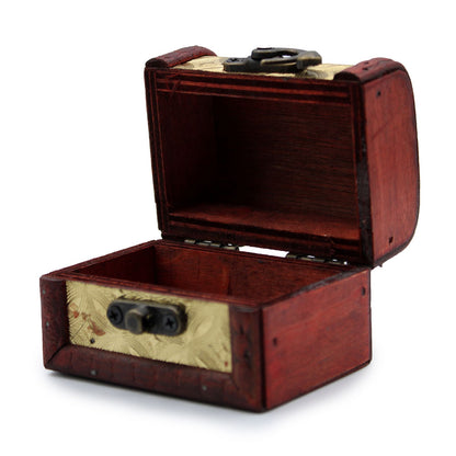 Gold Mini Colonial Vintage Trinket Box