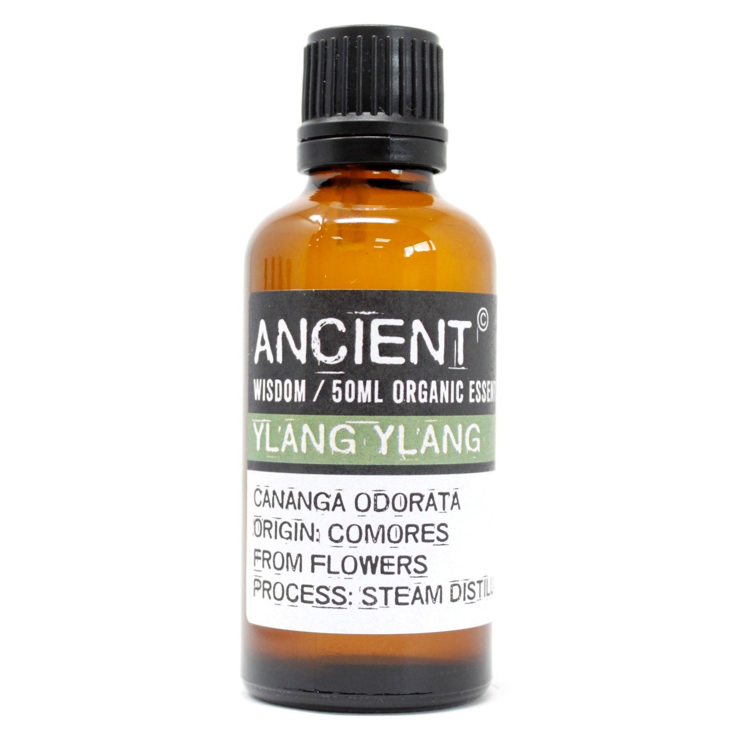 50ml Ylang Ylang Organic Essential Oil – Cananga Odorata | Steam Distilled Comoros