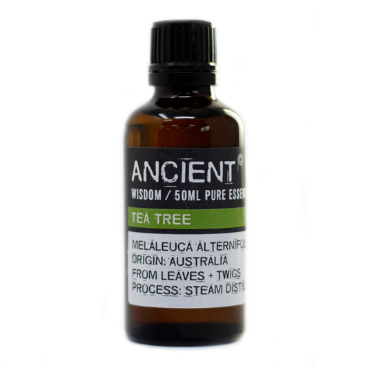Tea Tree Essential Oil 50ml – Melaleuca Alternifolia | Steam Distilled Australia