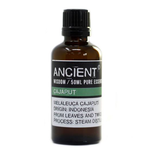 50ml Cajeput Essential Oil – Melaleuca Cajuputi | Steam Distilled Indonesia