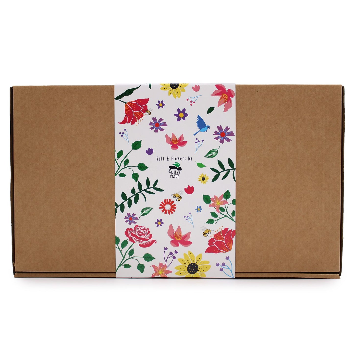 Salt Soak & Soap Flower Set – Eucalyptus, Ginger & Black Pepper | 350g