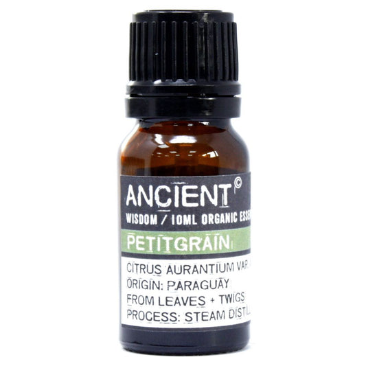 Petitgrain Organic Essential Oil 10ml – Citrus Aurantium | Steam Distilled Paraguay
