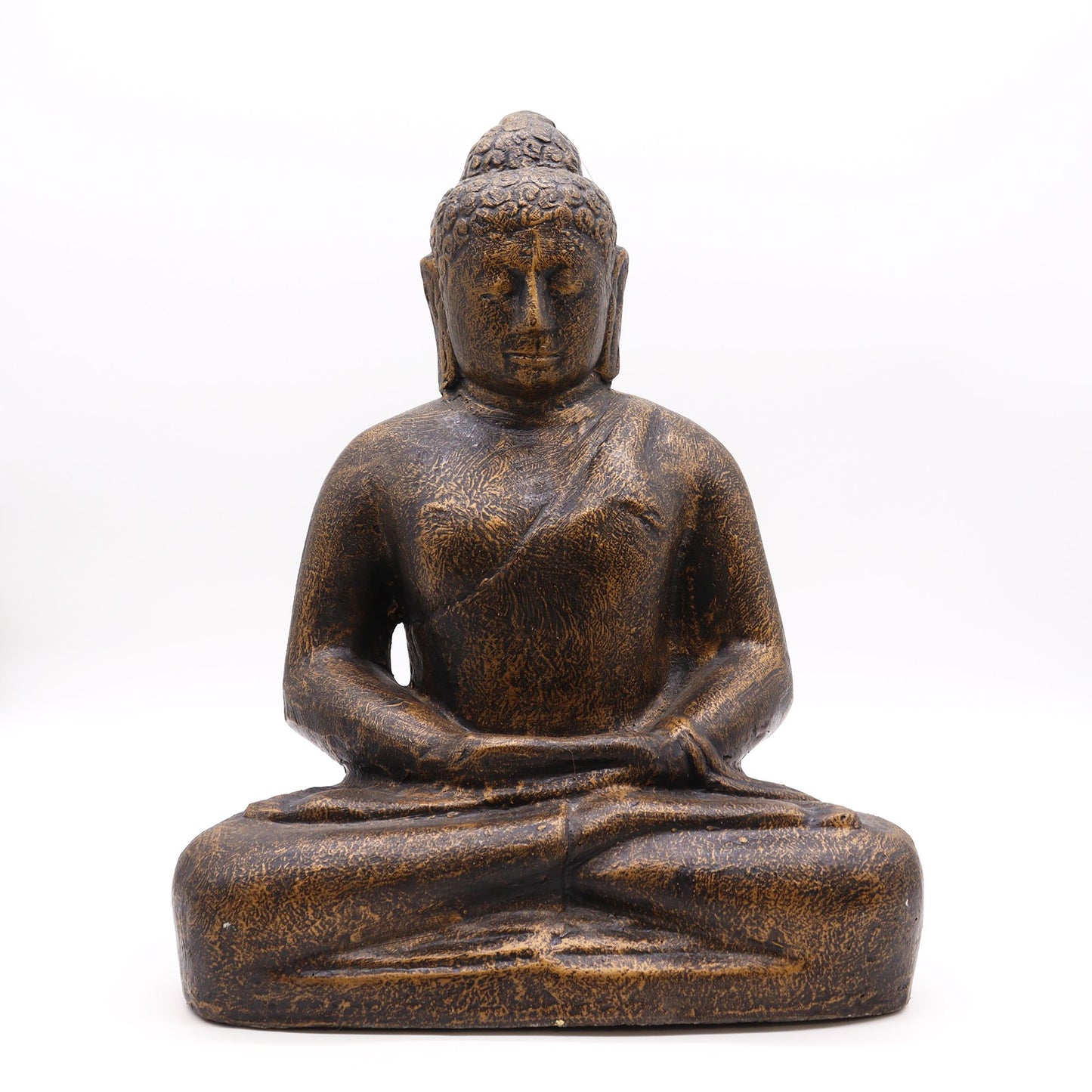 Medium Classic Antique Gold Buddha Statue – 0.5m
