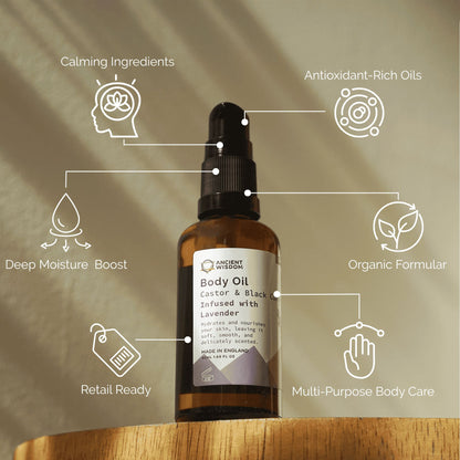 Organic Body Oil 50ml – Lavender