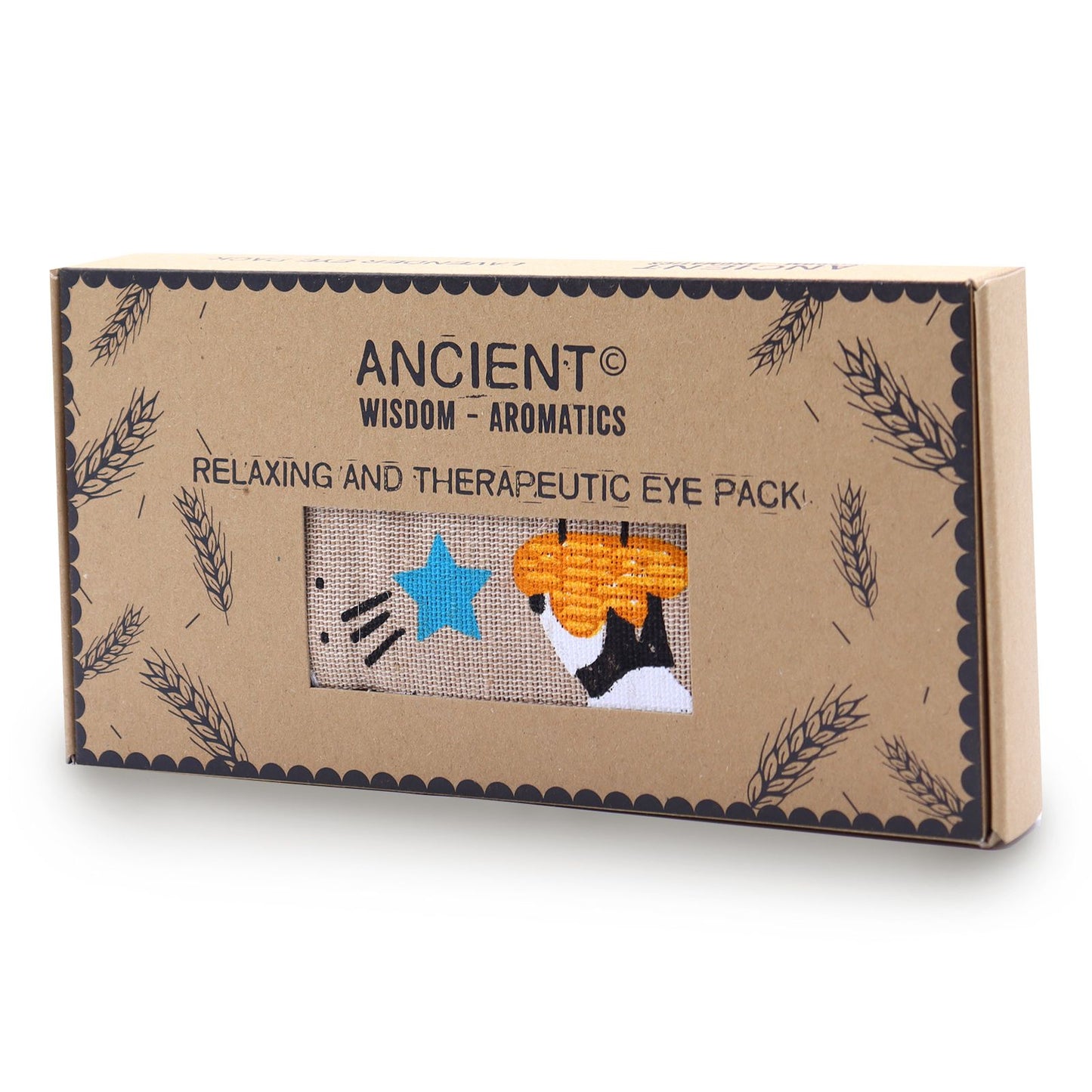 Lavender Natural Cotton & Juco Eye Pillow in Gift Box – Sleepy Panda