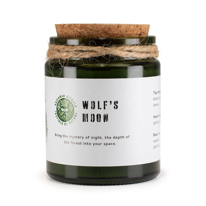 Greenman Rituals Woodwick Soy Candle – Wolf's Moon