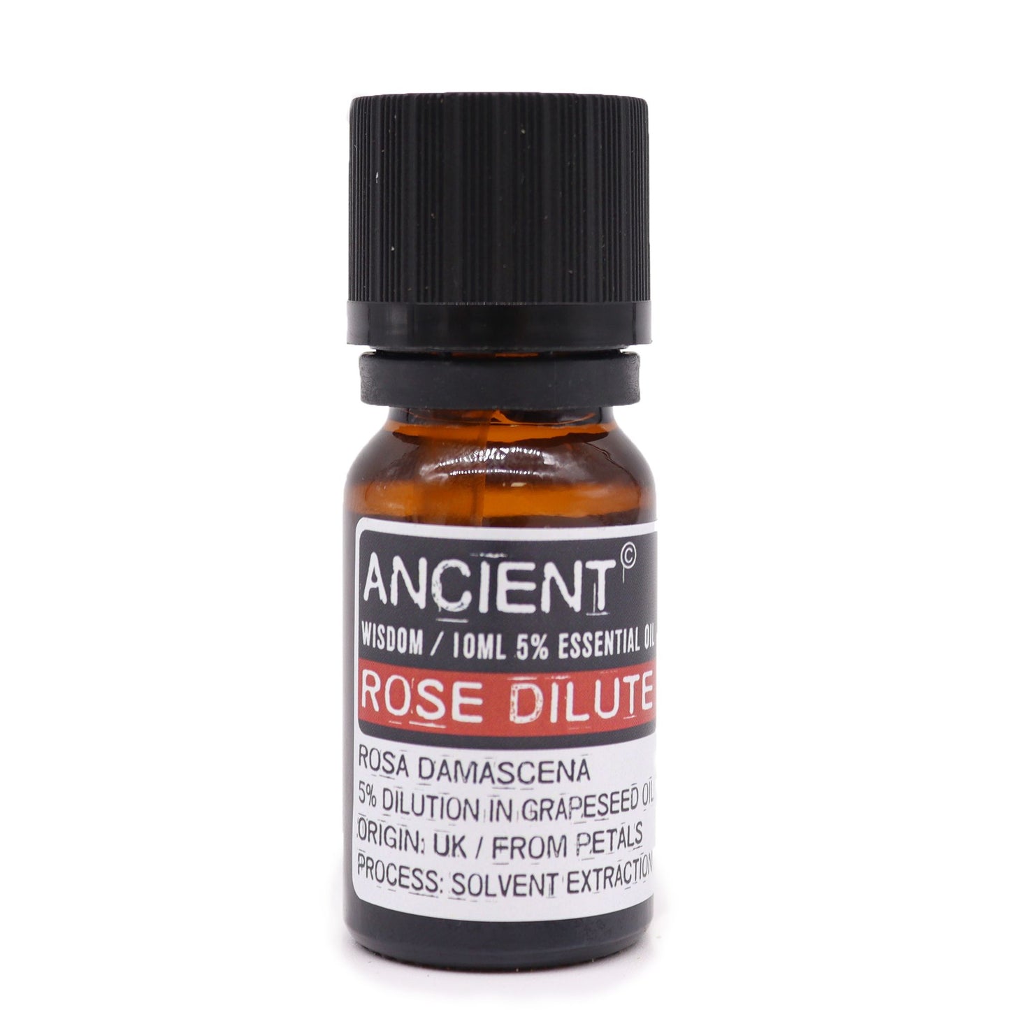 10ml Rose Dilute Essential Oil – Rosa Centifolia | 5% in Grapeseed Oil | Morocco