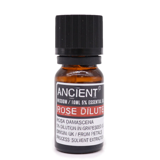 10ml Rose Dilute Essential Oil – Rosa Centifolia | 5% in Grapeseed Oil | Morocco