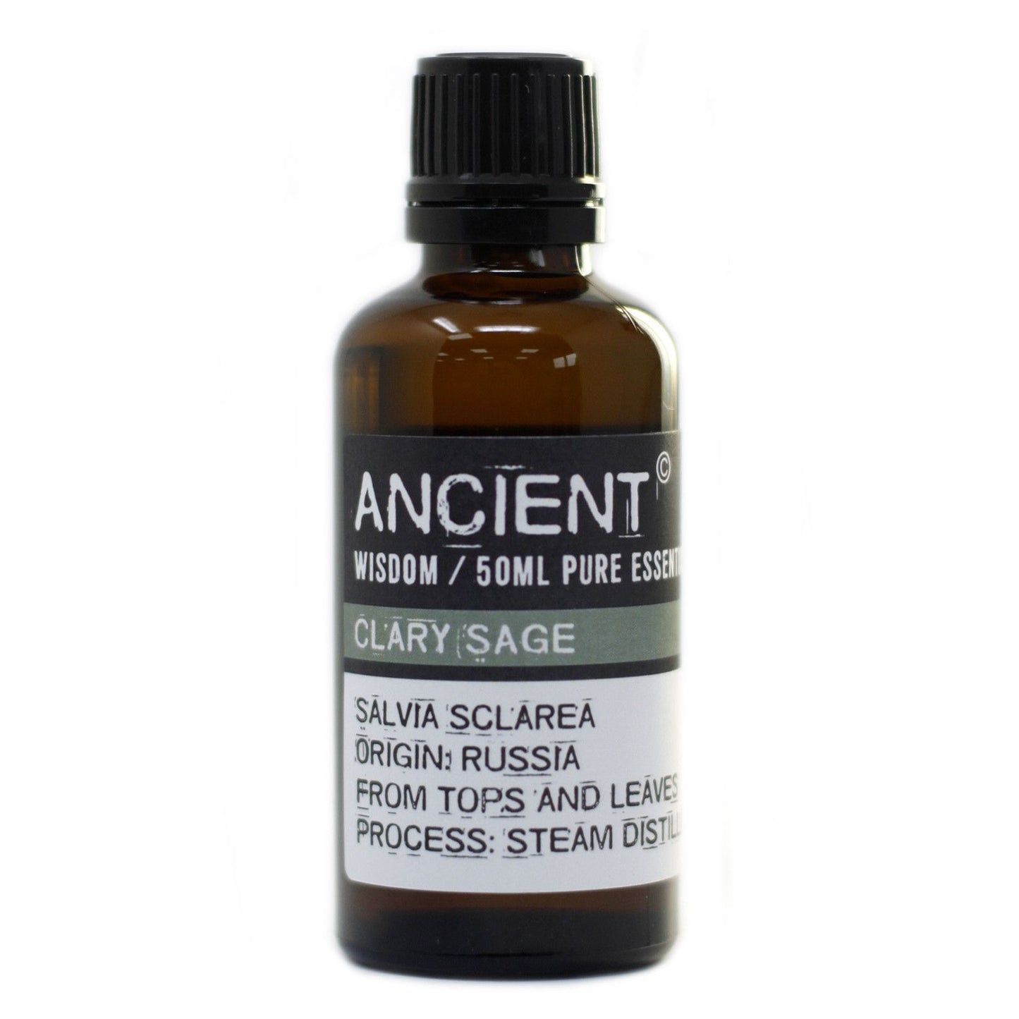 50ml Clary Sage Essential Oil – Salvia Sclarea | Steam Distilled Russia