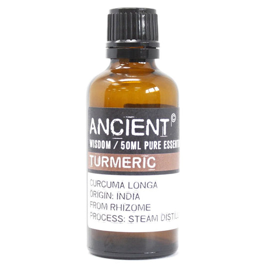 Turmeric Essential Oil 50ml – Curcuma Longa | Steam Distilled India