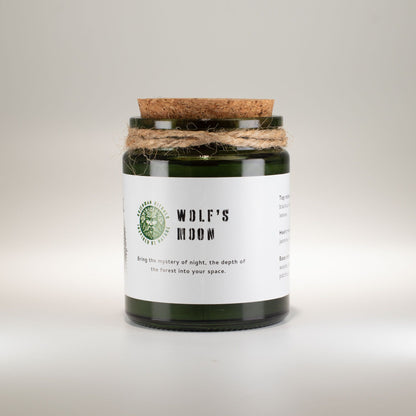 Greenman Rituals Woodwick Soy Candle – Wolf's Moon