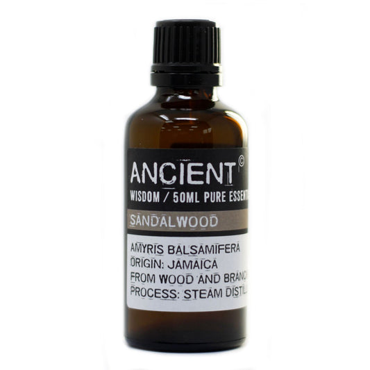 Sandalwood Amyris Essential Oil 50ml – Amyris Balsamifera | Steam Distilled Jamaica
