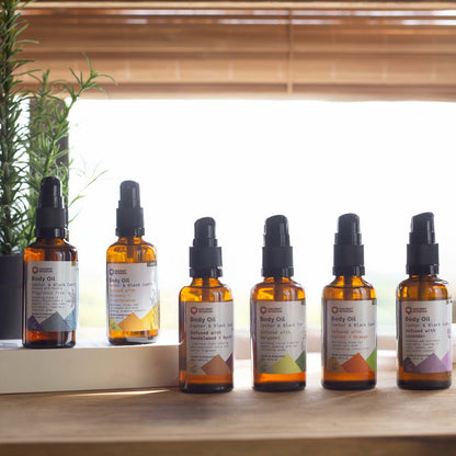 Organic Body Oil 50ml – Sandalwood & Myrrh