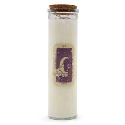 Magic Spell Candle – Love | Rose Quartz & Jasmine