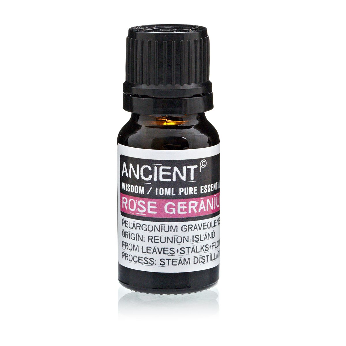 10ml Rose Geranium Essential Oil – Pelargonium Graveolens & P. Rosa | Steam Distilled Egypt