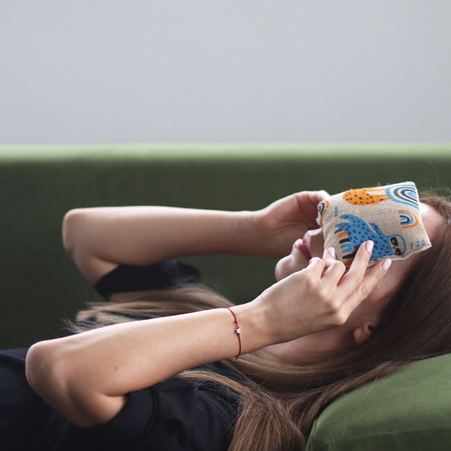 Lavender Natural Cotton & Juco Eye Pillow in Gift Box – Madagascar Giraffe