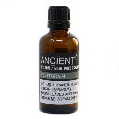Petitgrain Essential Oil 50ml – Citrus Aurantium var. Amara | Steam Distilled Paraguay