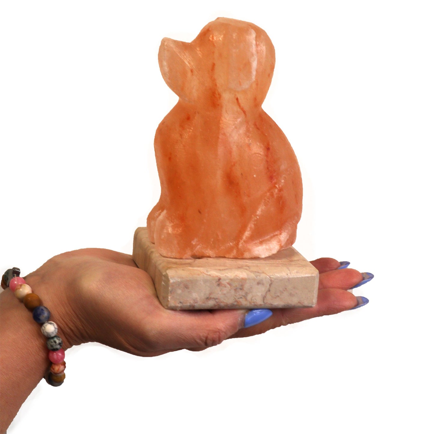USB Himalayan Salt Lamp – Dog | Random Colour Selection