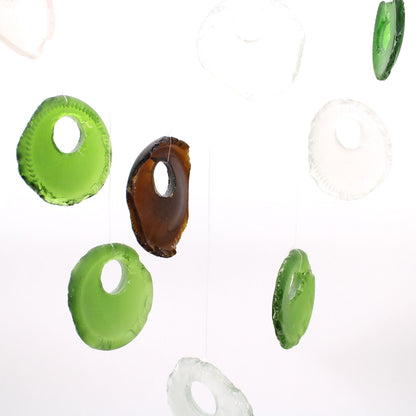 Bottle Bottoms Wind Chime – Assorted Colours