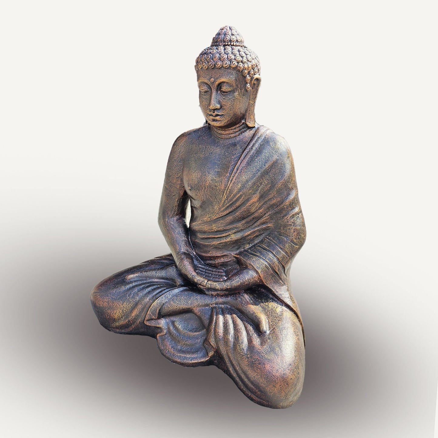 Large Antique Gold Thai Buddha Statue – 0.96m