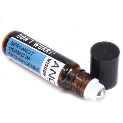 10ml Roll-On Essential Oil Blend – Bergamot, Geranium & Frankincense