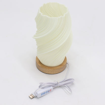 Cloud Twisted New Wave Lamp – USB | 3 Brightness Settings