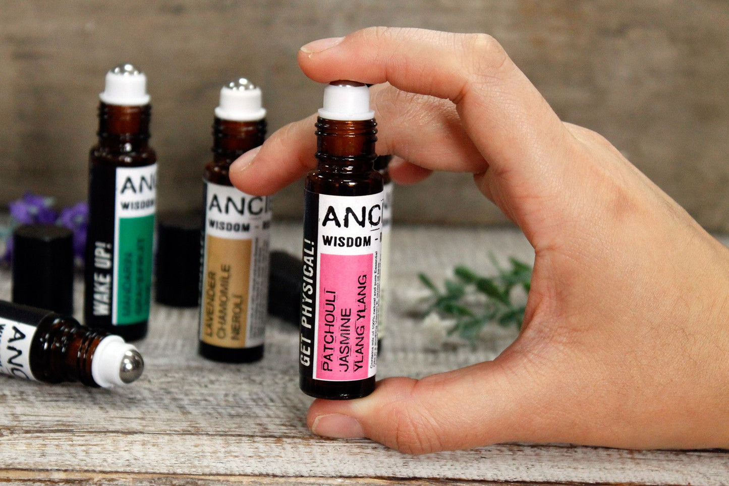 10ml Roll-On Essential Oil Blend – Bergamot, Geranium & Frankincense