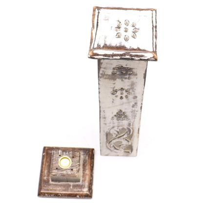 Smoke Tower Incense Burner - Square Design