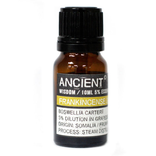 10ml Frankincense Essential Oil (Dilute) – Boswellia Carterii | 5% in Grapeseed Oil | Somalia