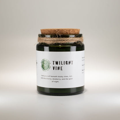 Greenman Rituals Woodwick Soy Candle – Twilight Vine