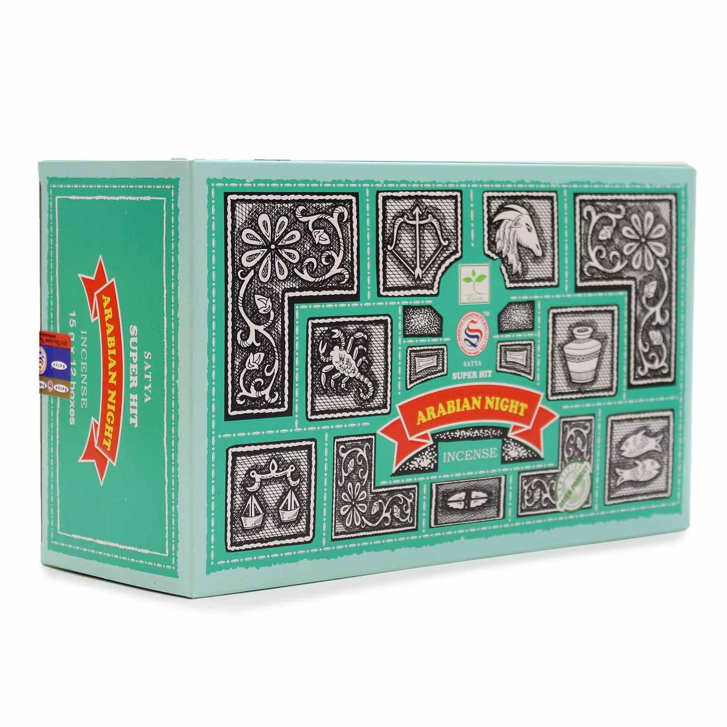 Satya Super Hit Arabian Night Incense Sticks 15g – Exotic Oriental Masala Blend
