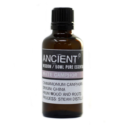50ml White Camphor Essential Oil – Cinnamomum Camphora | Steam Distilled China
