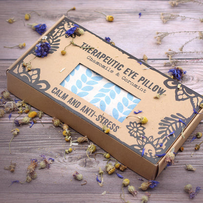 Agnes + Cat Eye Pillow – Becalmed | Chamomile & Cornmint
