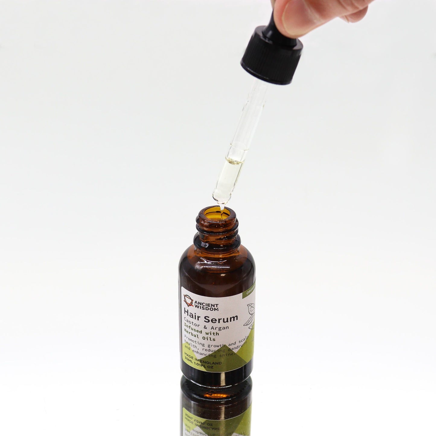 Organic Hair Serum 30ml – Herbal Blend