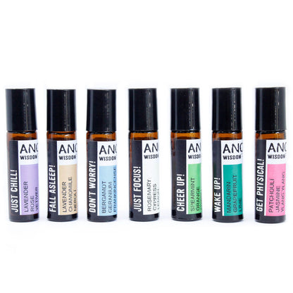 10ml Roll-On Essential Oil Blend – Spearmint, Orange & Myrrh