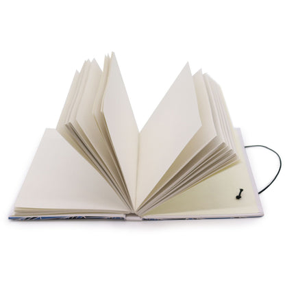 Small Notebook with Strap – Leaves on the Same Tree