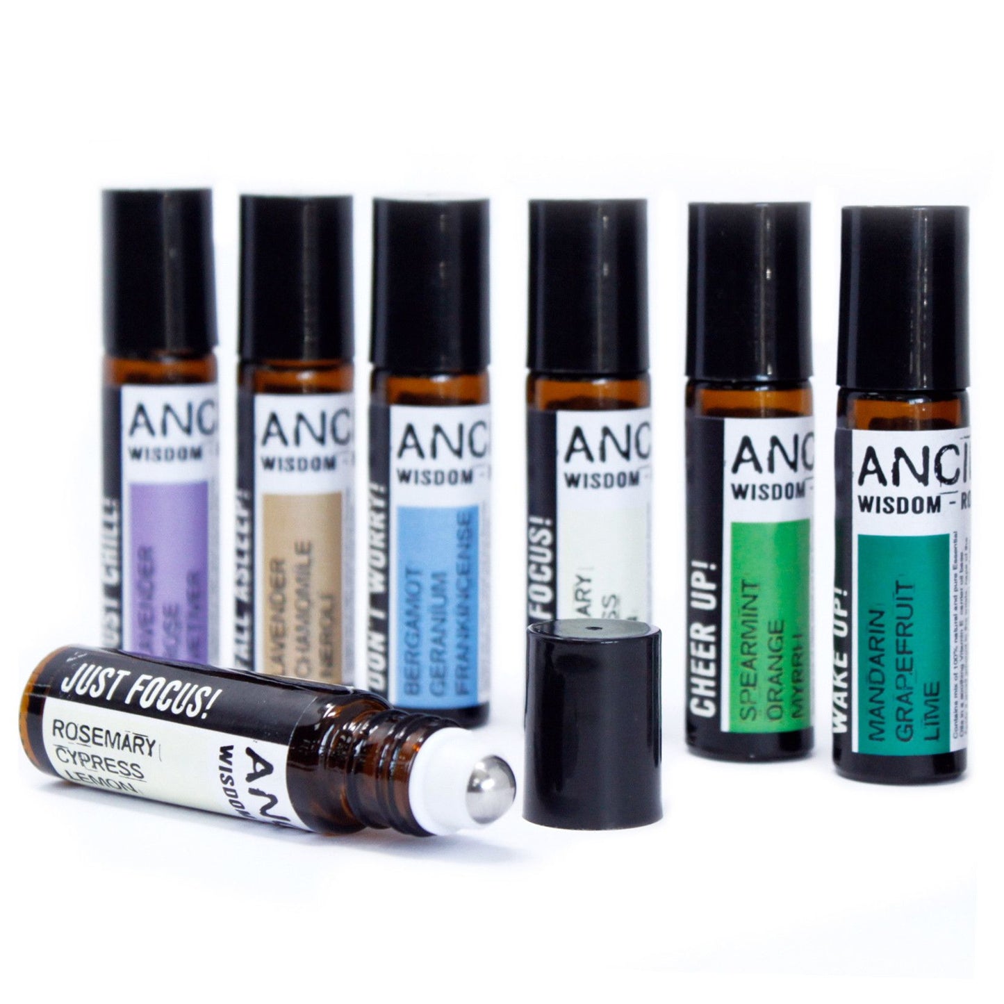 10ml Roll-On Essential Oil Blend – Patchouli, Jasmine & Ylang Ylang