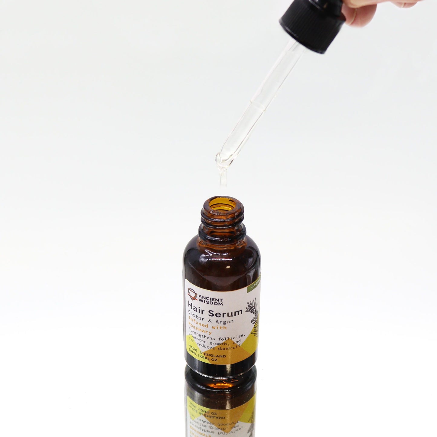 Organic Hair Serum 30ml – Rosemary