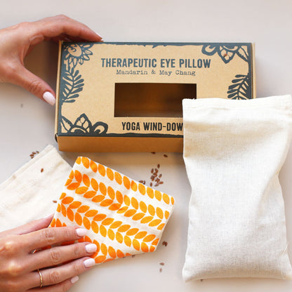 Agnes + Cat Eye Pillow – Yoga Wind-Down | Mandarin & May Chang
